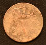 **Koperen 1 Cent Nederland – 1860**, Postzegels en Munten, Munten | Nederland, Ophalen of Verzenden, Koning Willem III, 1 cent