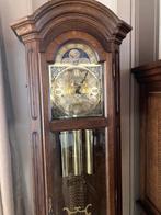 Staande eiken kwaliteits klok Kieninger met maanstand, Antiek en Kunst, Antiek | Klokken, Ophalen