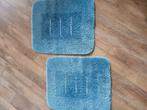 Blauwe badmatten, Ophalen of Verzenden, Zo goed als nieuw, Blauw, Overige typen