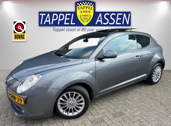 Alfa Romeo MiTo 1.3 JTDm Distinctive Leer/Nav/Stoelvw/Pano/B, Auto's, Alfa Romeo, Bedrijf, Te koop, MiTo, ABS, Airbags, Airconditioning