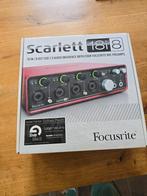 Focusrite Scarlett 18i8, Computers en Software, Geluidskaarten, Ophalen of Verzenden, Zo goed als nieuw