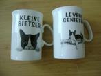 2x Felix Duchess beker met oor, Ophalen of Verzenden, Zo goed als nieuw, Porselein, Kop(pen) en/of Schotel(s)