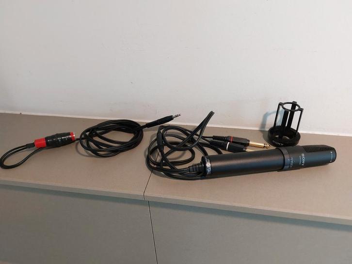Sony ECM-959DT Stereo Microfoon - Vintage, Muziek en Instrumenten, Microfoons, Gebruikt, Studiomicrofoon, Ophalen of Verzenden