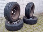 Winterbanden set 4 stuks met velg 185 / 60 R15, Auto-onderdelen, Banden en Velgen, Ophalen, Gebruikt, 15 inch, Banden en Velgen