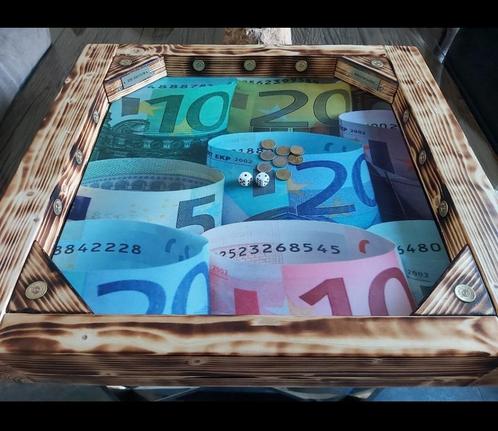 Dobbelbord Dobbelbak uniek in zijn soort, op maat gemaakt, Hobby en Vrije tijd, Gezelschapsspellen | Bordspellen, Nieuw, Vijf spelers of meer