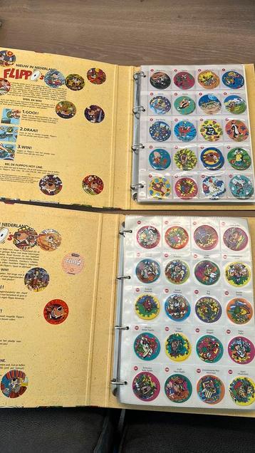 2 Flippo mappen compleet t/m 250 + adventure, spiek flippo beschikbaar voor biedingen