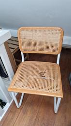 Voor reparatie: Vintage webbing rotan stoel, breuer cesca, Gebruikt, Ophalen