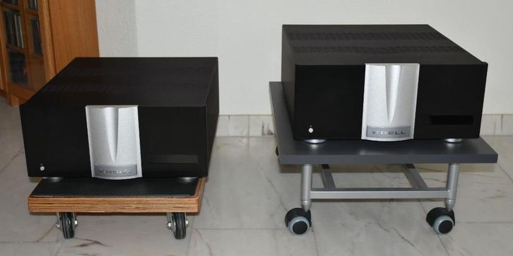 Krell Solo 575 mono eindversterkers, Audio, Tv en Foto, Versterkers en Receivers, Zo goed als nieuw, Stereo, 120 watt of meer