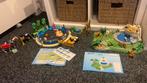 Playmobil dierentuin vijver panda giraf lama hert paarden, Ophalen of Verzenden