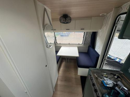 Caravelair A4004 J - 1992 - Gerenoveerd, Caravans en Kamperen, Caravans, Particulier, tot en met 4, 500 - 750 kg, Treinzit, Caravelair