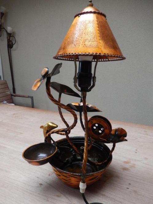 Nostalgische decoratieve lamp Delphin, Antiek en Kunst, Antiek | Lampen, Ophalen of Verzenden