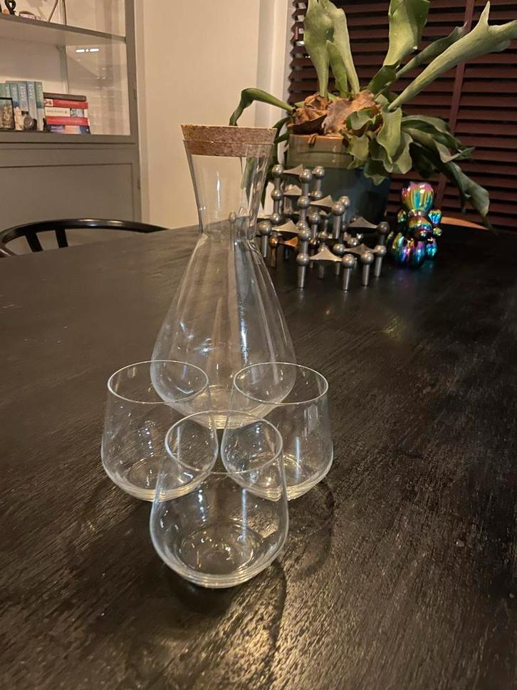 Vivo Villeroy & Boch Karaf met Glazen - Nieuw, Huis en Inrichting, Keuken | Keukenbenodigdheden, Nieuw, Ophalen of Verzenden