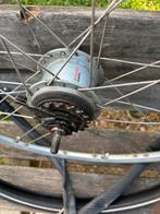 Achterwielnaaf van het merk Gazelle. Velg beschadigd., Fietsen en Brommers, Fietsonderdelen, Ophalen of Verzenden, Gebruikt, Algemeen
