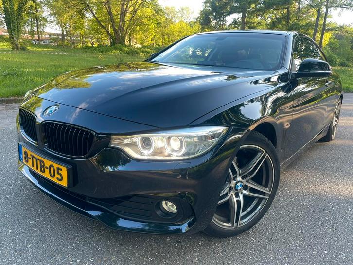 BMW 4-Serie 420IA 2.0 2014 Zwart, Auto's, BMW, Particulier, 4-Serie, Benzine, B, Coupé, Automaat, Origineel Nederlands, Zwart