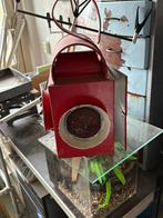 Vintage Rode Lantaarn, Ophalen of Verzenden
