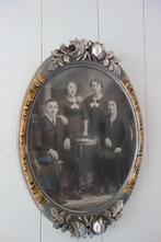 Mooie aparte jaren 20/30 ovale Franse fotolijst, Ophalen of Verzenden
