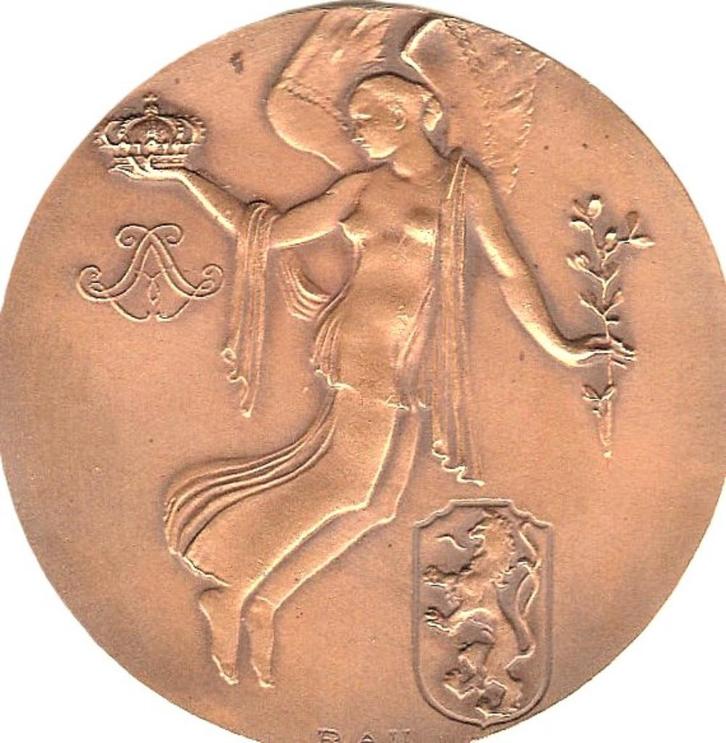 GEDENKPENNING EEUWFEEST 1830 - 1930, Postzegels en Munten, Penningen en Medailles, Overige materialen, Verzenden