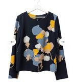 Opus Blouse Maat 36 Blauw Abstract, Blauw, Ophalen of Verzenden, Maat 36 (S), Gedragen