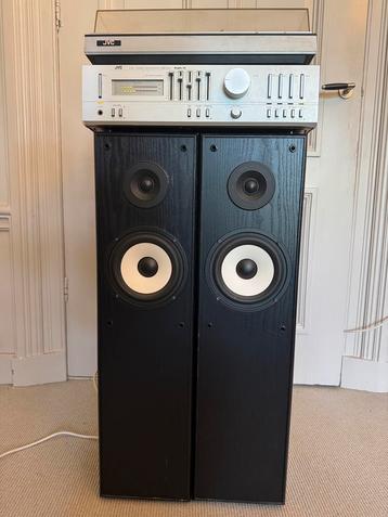 JVC stereo set Platenspeler L-A55 en Versterker A-X4 beschikbaar voor biedingen