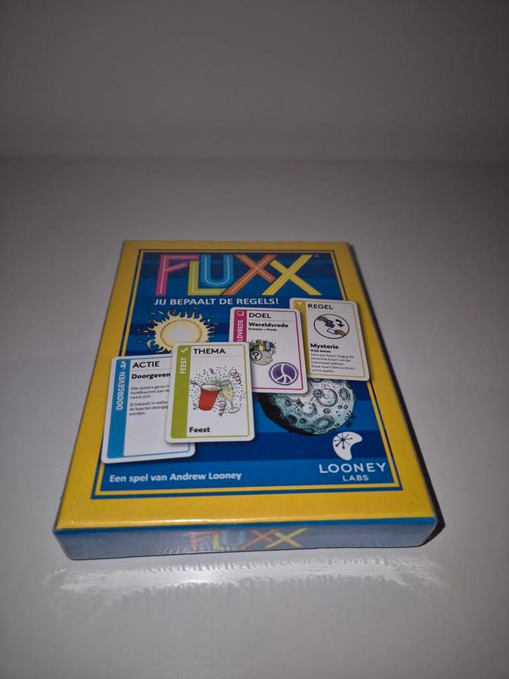 Spel Fluxx - nieuw, Hobby en Vrije tijd, Gezelschapsspellen | Bordspellen, Nieuw, Drie of vier spelers, Vijf spelers of meer, Ophalen of Verzenden