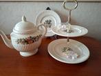Wedgwood theepot, etagere en bord, Ophalen of Verzenden