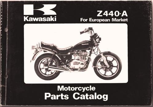 Kawasaki Z440 A part list european market 1856z), Motoren, Handleidingen en Instructieboekjes, Kawasaki, Ophalen of Verzenden