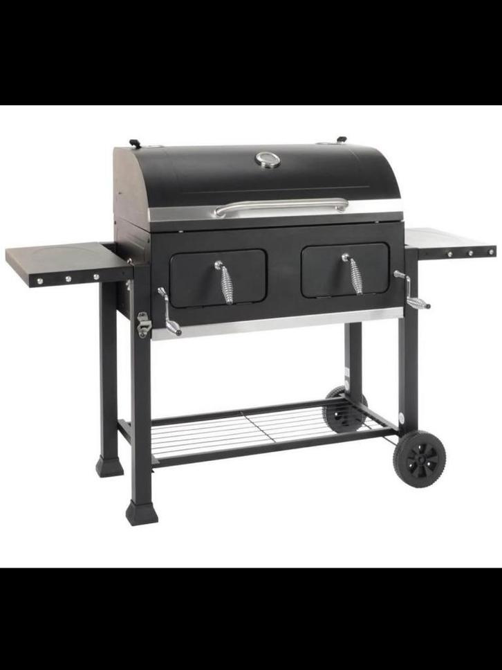Landmann Grillchef Houtskoolbarbecue Wagon, Tuin en Terras, Houtskoolbarbecues, Nieuw, Ophalen