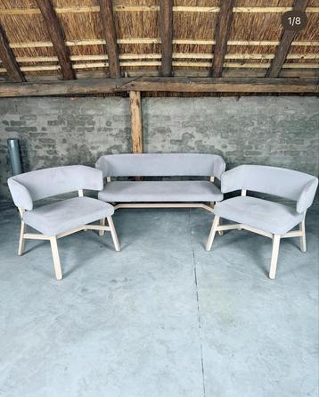 Billiani Croissant design fauteuils en sofa beschikbaar voor biedingen