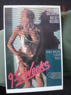 kaart Kim Basinger ( 9 1/2 Weeks ), Ophalen of Verzenden, 1980 tot heden, Ongelopen, Sterren en Beroemdheden