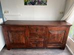 Donker dressoir, Huis en Inrichting, Kasten | Dressoirs, Ophalen, 150 tot 200 cm, Zo goed als nieuw, 25 tot 50 cm