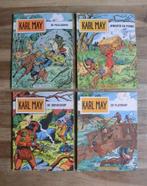 4 stripboeken uit de reeks van Karl May, Meerdere stripboeken, Ophalen of Verzenden, Gelezen