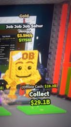 Gold 1 mutation job job job sahur, 1 speler, Ophalen of Verzenden, Zo goed als nieuw, Vanaf 3 jaar