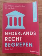 M. de Blois - Nederlands recht begrepen, Ophalen of Verzenden, Zo goed als nieuw, M. de Blois