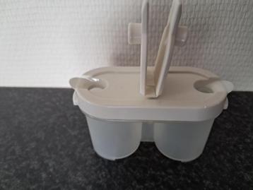 Tupperware zout en peper  beschikbaar voor biedingen