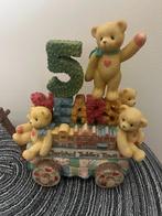 Cherished teddies  5 jaar (1999 members only), Ophalen of Verzenden, Zo goed als nieuw, Beeldje, Cherished Teddies