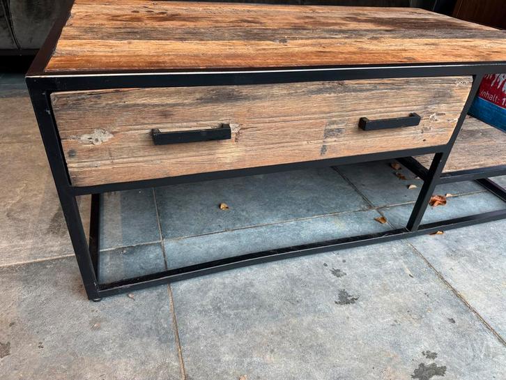 Salontafel Otik in Driftwood, Huis en Inrichting, Tafels | Sidetables, Gebruikt, 50 tot 75 cm, 100 tot 150 cm, Rechthoekig, Overige houtsoorten