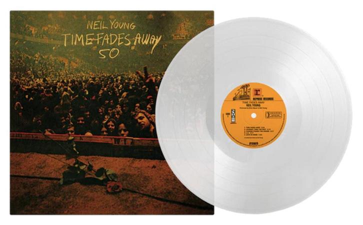Neil Young - Time Fades Away - 50th anniversary Clear vinyl, Cd's en Dvd's, Vinyl | Rock, Nieuw in verpakking, Singer-songwriter