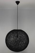 Hanglamp zwarte bol touw 60cm diameter, Gebruikt, Ophalen of Verzenden