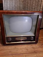 Vintage Philips 17 TX 140 A beeldbuis tv, Antiek en Kunst, Antiek | Tv's en Audio, Ophalen