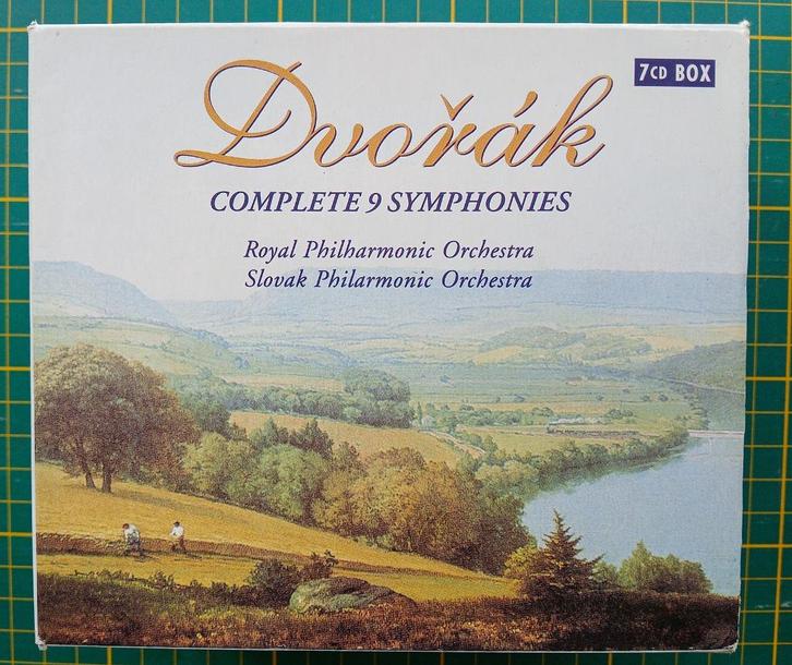 Dvorak alle 9 symphonieën in 7 CD box set, Cd's en Dvd's, Cd's | Klassiek, Boxset, Ophalen of Verzenden
