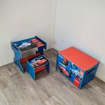 Speelgoedbank Cars en kleine bureau met stoeltje, Ophalen of Verzenden