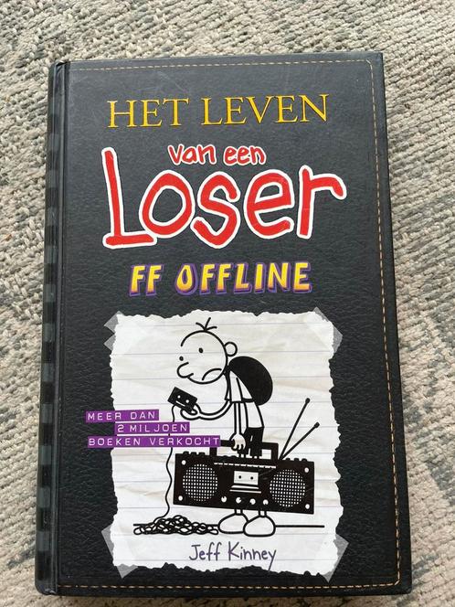 Jeff Kinney - Ff offline, Boeken, Kinderboeken | Jeugd | 10 tot 12 jaar, Zo goed als nieuw, Ophalen of Verzenden