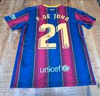 Barcelona gesigneerd Frenkie de jong Beckett, Verzamelen, Ophalen of Verzenden, Zo goed als nieuw, Buitenlandse clubs, Shirt