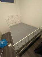 Bed frame  (leirvik Ikea), Huis en Inrichting, Overige maten, 140 cm, Metaal, Wit