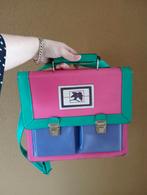 Vintage schooltas, Sieraden, Tassen en Uiterlijk, Tassen | Schooltassen, Ophalen of Verzenden, Gebruikt, Bruin