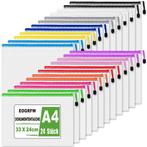 A4 Documententassen met Rits - 24 Stuks, Ophalen of Verzenden