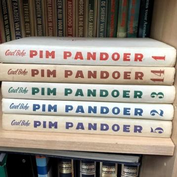 Jeugd boeken Pim Pandoer (5 stuks) beschikbaar voor biedingen