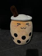 Bubble Tea Boba knuffel toy 25cm x 18cm (31cm tot rietje), Ophalen of Verzenden, Zo goed als nieuw, Overige typen