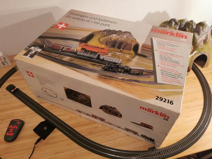 Grote Märklin digitale startset Zwitserland 29216, Hobby en Vrije tijd, Modeltreinen | H0, Zo goed als nieuw, Treinset, Wisselstroom