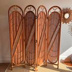 Rotan bamboe kamerscherm vintage, Ophalen, Onbekend, Zo goed als nieuw, Onbekend